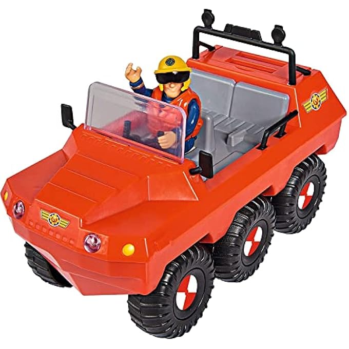 FIREMAN SAM HYDRUS FIGURINE, RED - Image 3